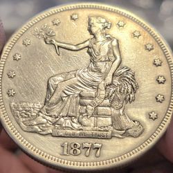 1877 TRADE DOLLAR