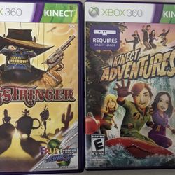 Xbox 360 Games - Two Kinect Games