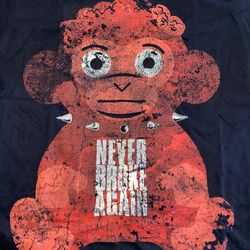 NBA Youngboy Never Broke Again Inferno Monkey Graphic Tee Shirt  Black Medium