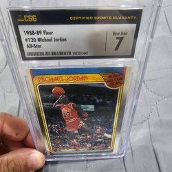 Jordan fleer 1988-89 #120