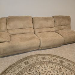 5 Piece reclining Sectional 