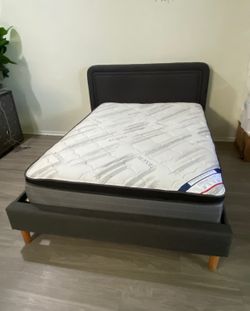 Full Bed Frame and Mattress