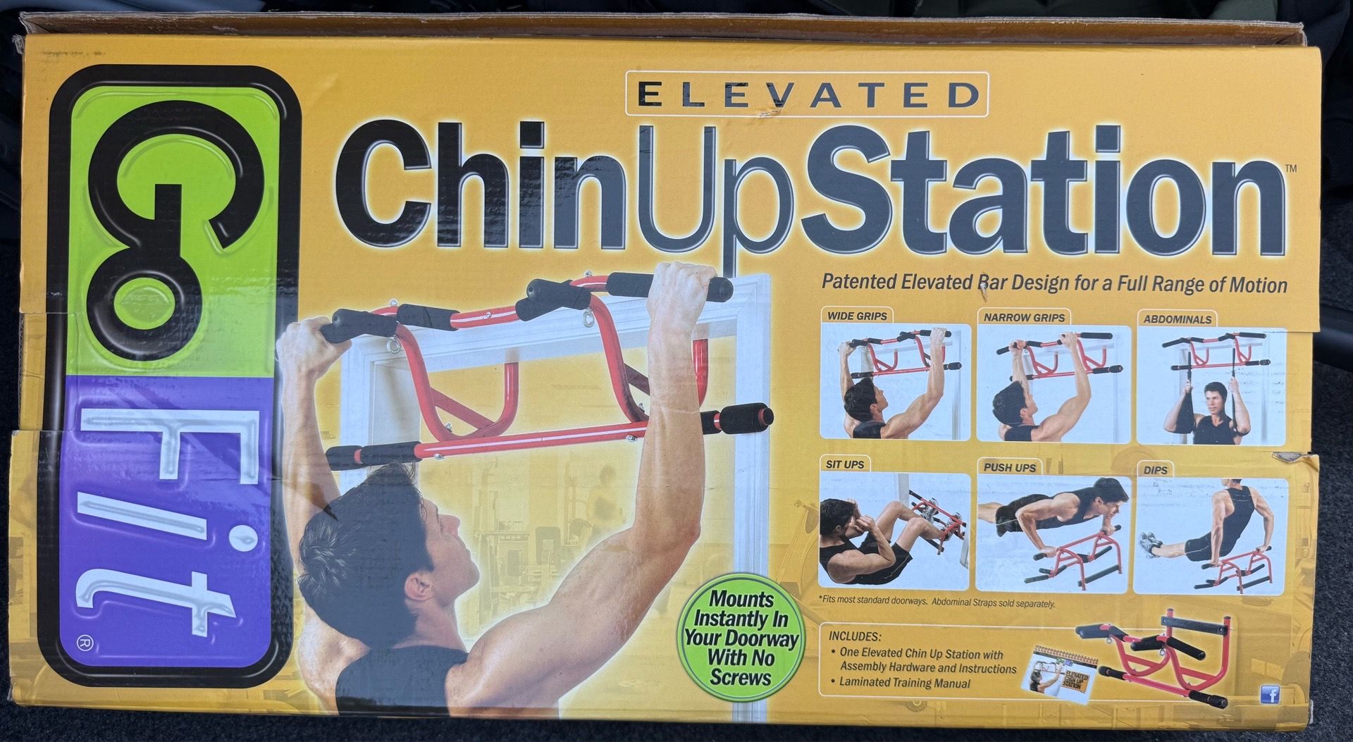 Door Mount Chin Up Station