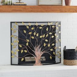 Brand New Pier 1 Tree Of LIFE FIREPLACE SCREEN $299 NEW BNIB NEVER USED 