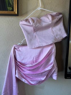 Pink skirt set size M