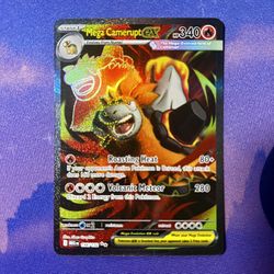 Mega Camerupt ex - 156/132 (Full Art) ME01: Mega Evolution Pokémon TCG
