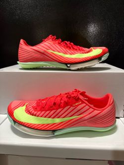 Nike Air Zoom Maxfly 2 Bright Crimson Blast Track Spikes FD8395-600 Men Size 9.5