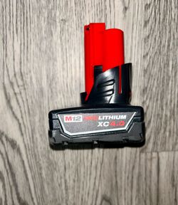 Milwaukee M12 REDLITHIUM XC 4.0 Battery