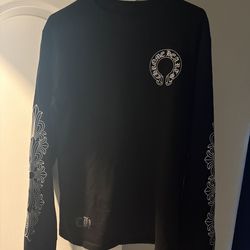 chrome heart long sleeve size medium