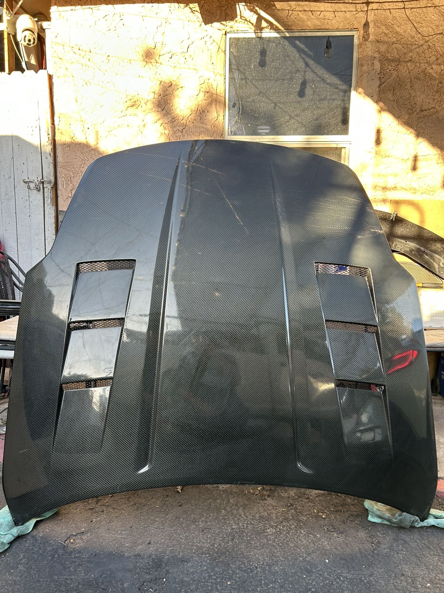Seibon TS carbon fiber hood for 350z