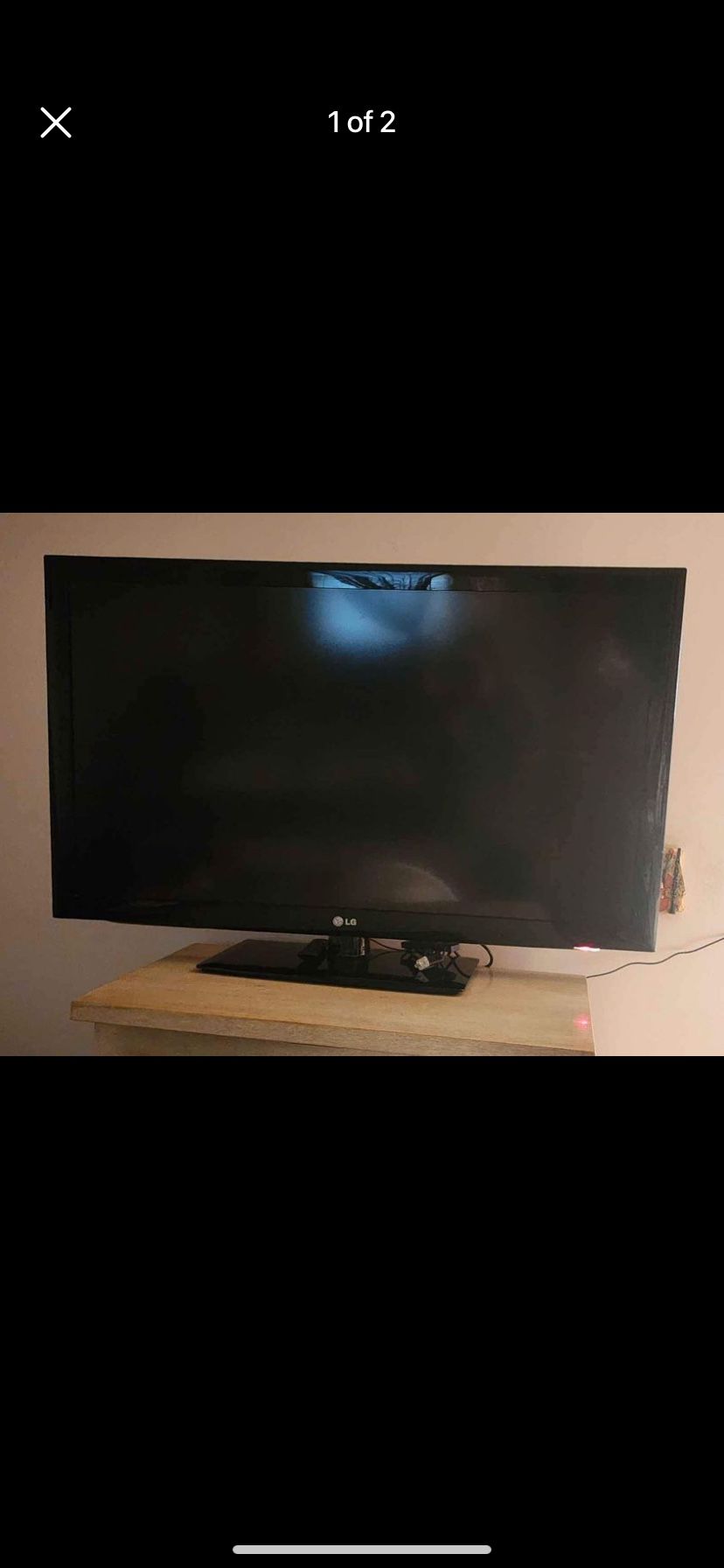 45" Flat Screen TV - Not cable ready!