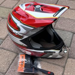 Helmet MX ATV Moose Racing XCR Small Motocross