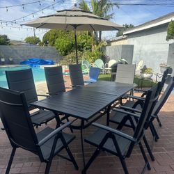 Outdoor Dining Seats 8