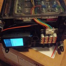 48 amp hour Lithium bank with the lights