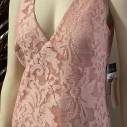 Ralph Lauren Peach Lace Chemise