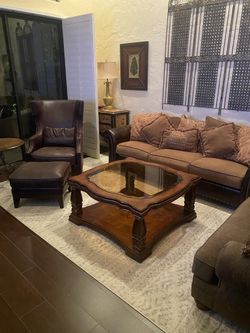 Ottoman, Coffee Table, End Table