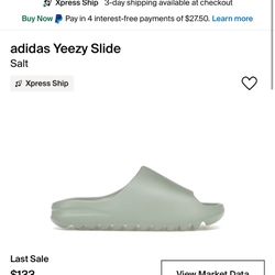 WTS ADIDAS SLIDE SALT