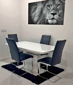 New  5pc dining set in box buy now pay later $39 down no credit needed