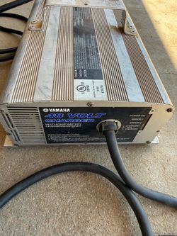 Yamaha 48v golf cart charger