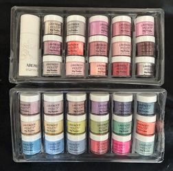 BORN PRETTY Acrylic Powder Set 36 Colors Acrylic Nail Powder Nude Pink Burgundy Red Green Blue White All Seasons