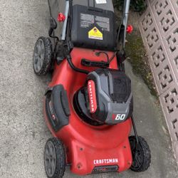 Craftsman Self Propelled 60v Electric 7.5ha !!!!!!!no Battery 🔋 and Charger!!!!100$$ Cash 