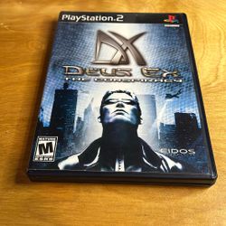 PlayStation 2 / PS2 - Deus Ex