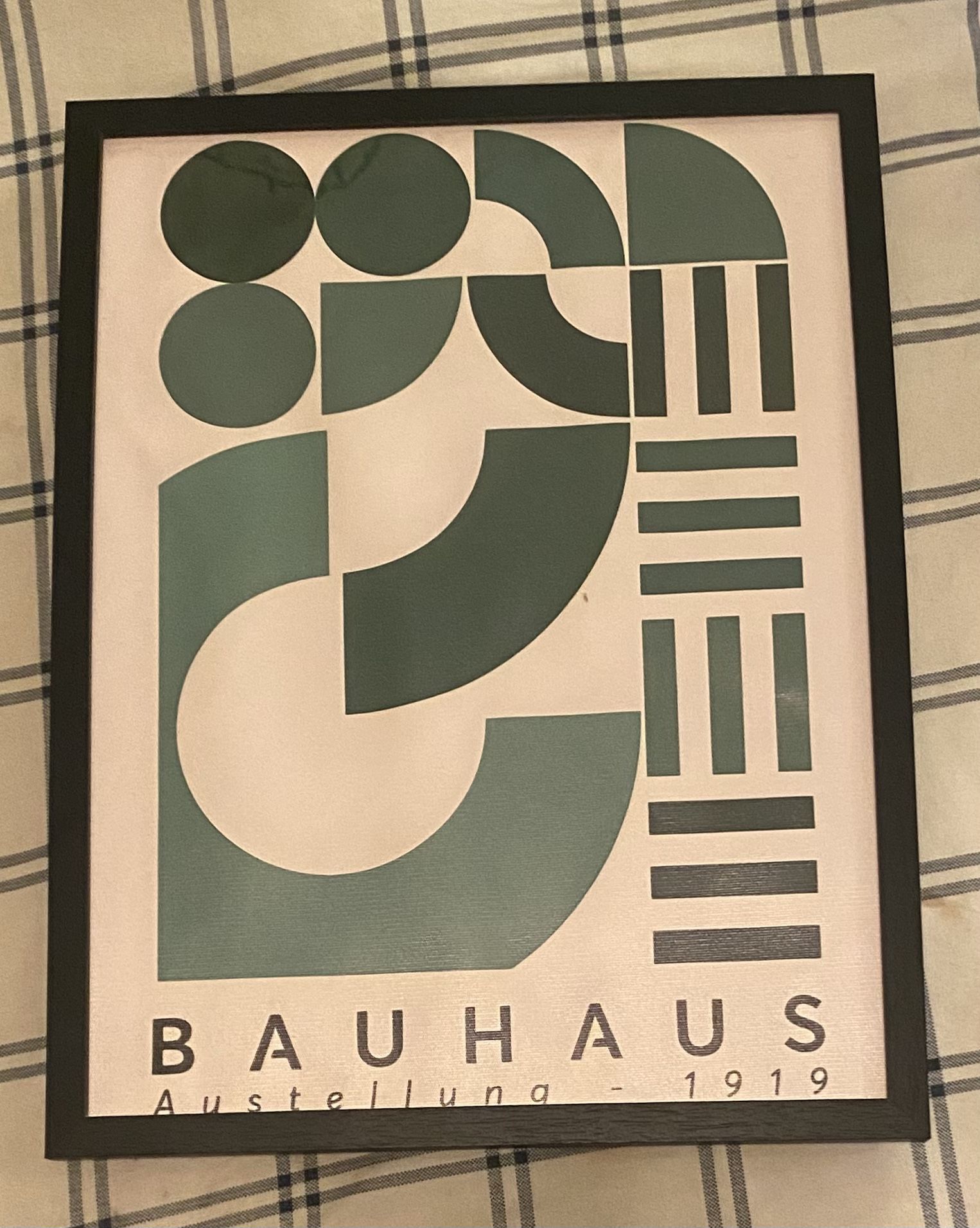Framed Bauhaus Wall Poster