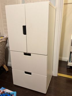 IKEA white storage cabinet or wardrobe