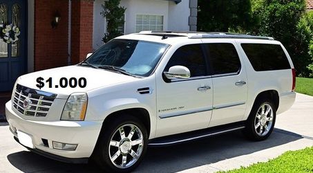 $1,000 2008 Cadillac Escalade Clean Title