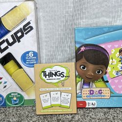 Games. Quick Cups, Things & Memory Match ❗️Firm Price❗️