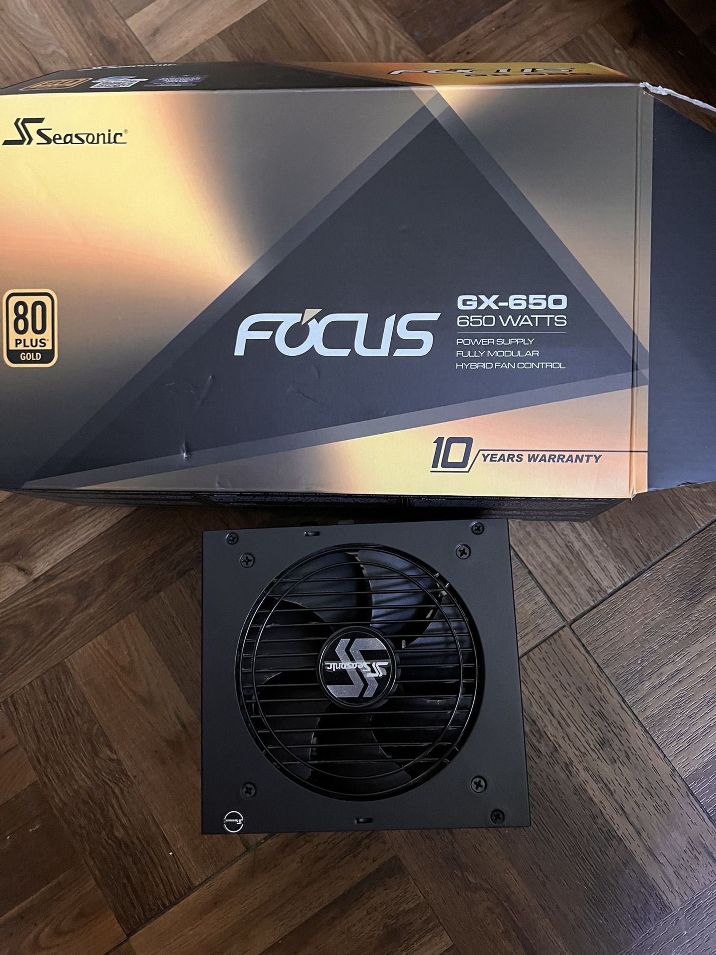Seasonic gold 650W Fully Modular Power Supply