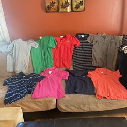 9  LACOSTE POLO T-shirts "like New Condition"