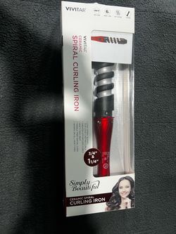 Vivitar Ceramic Spiral Curling Iron