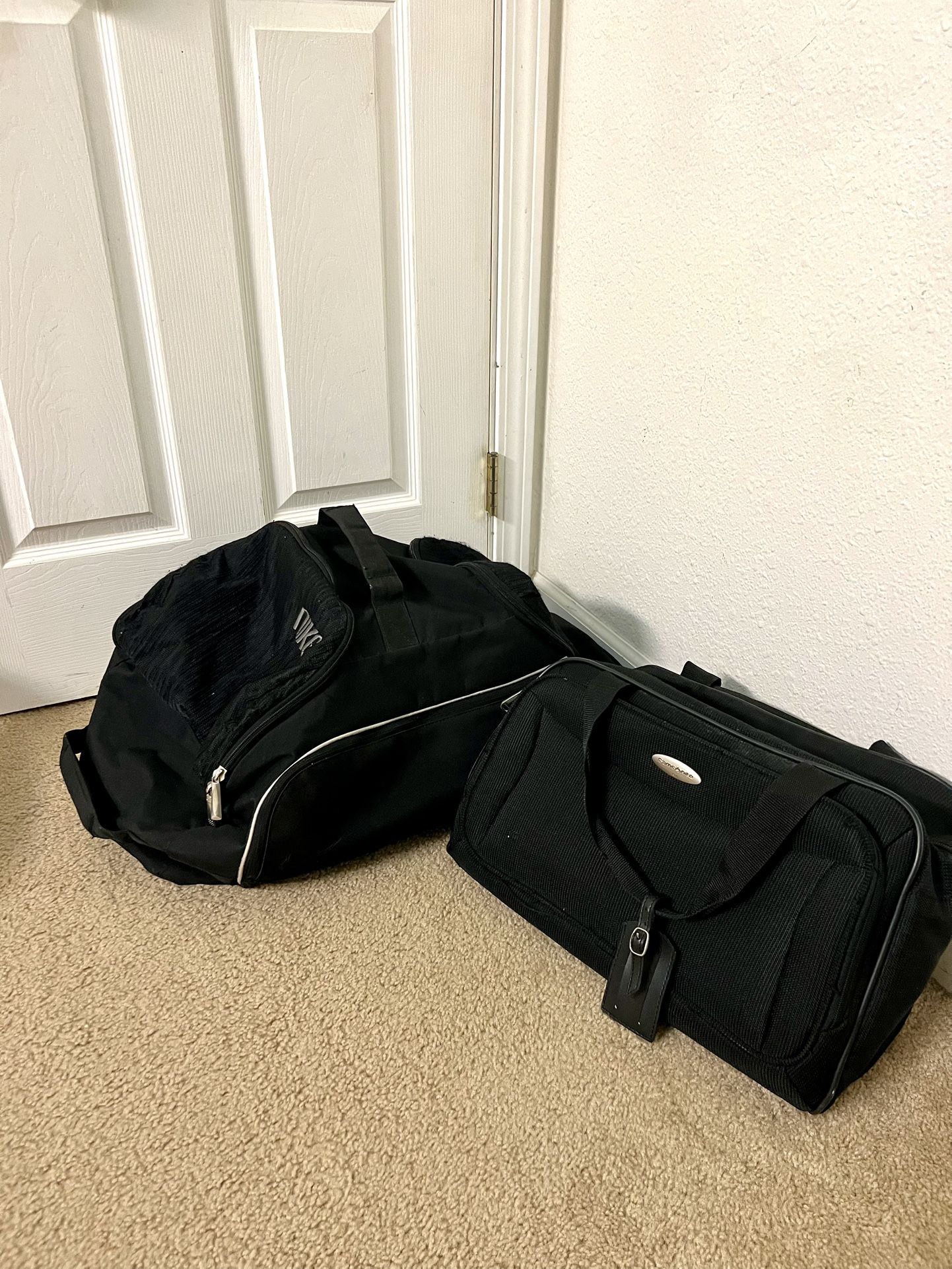 2 Bags (Samsonite + Nike )