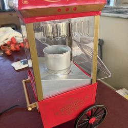 Vintage Style Tabletop Hot Air Popcorn Maker Nostalgia