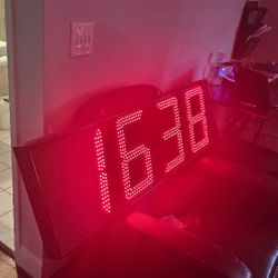 Huge LED digital Clock BRG4120 Precision Time 