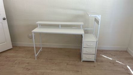 White desk