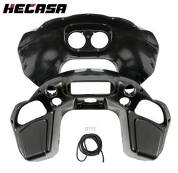 Unpainted Front Inner & Outer Headlight Fairing For Harley Road Glide FLTR 98-13
