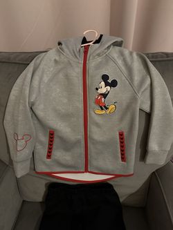 Boys Mickey Mouse Marching Set - Hoodie/ Pants Size 5/6
