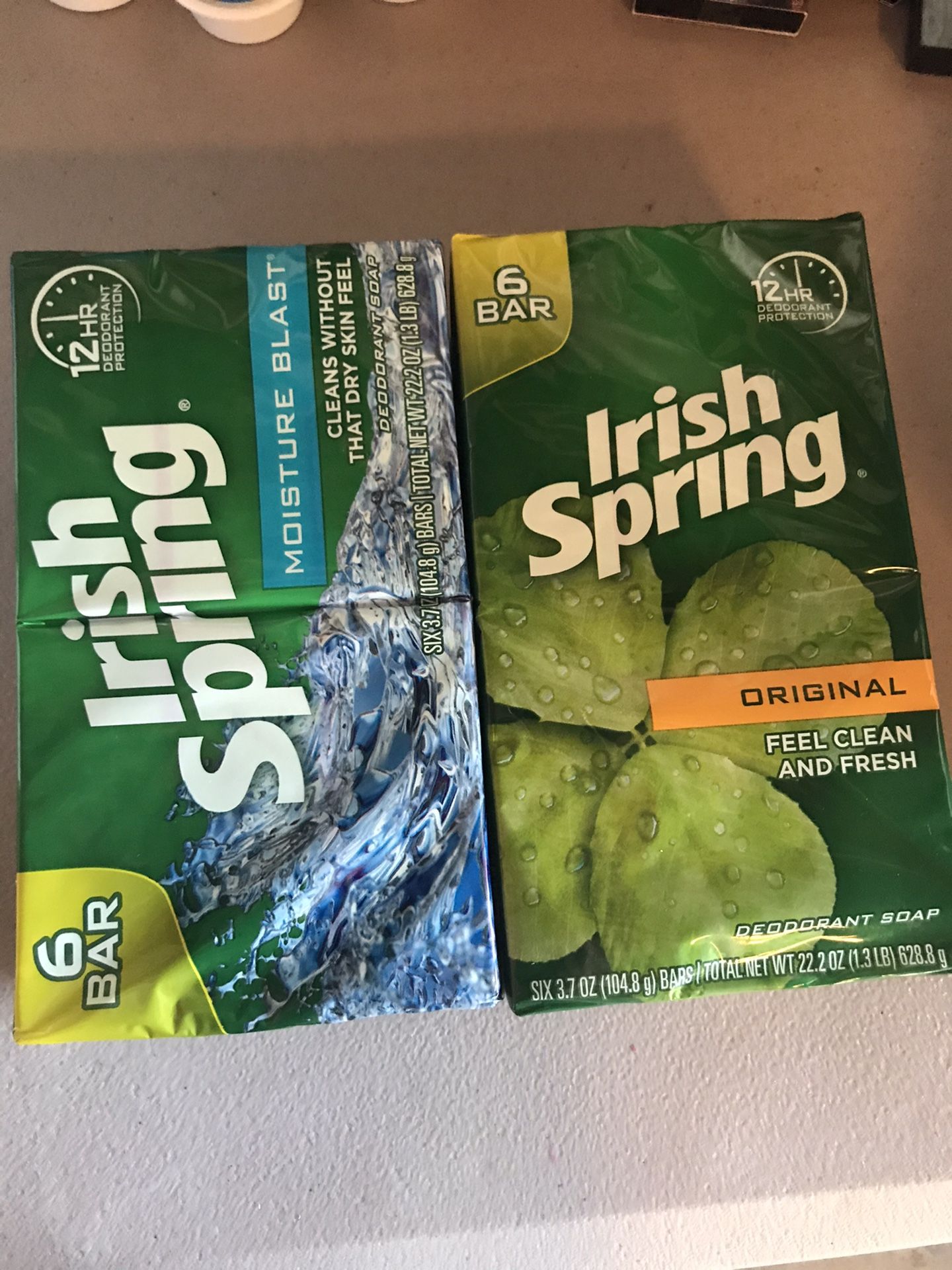 Irish spring bars