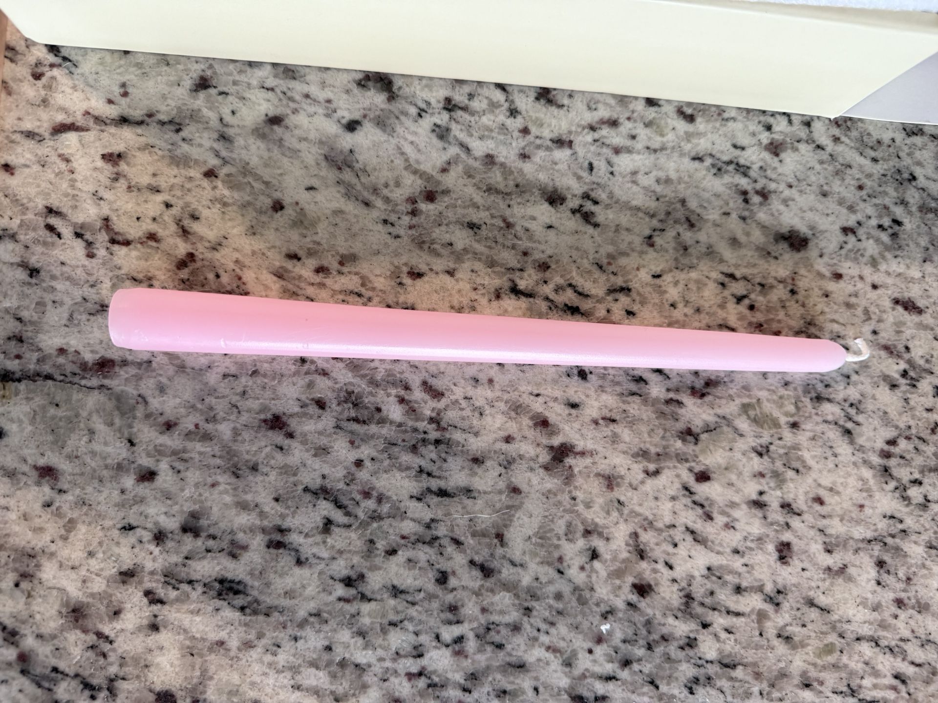 Pink Taper Candles