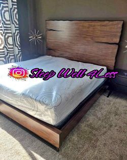 New queen bed