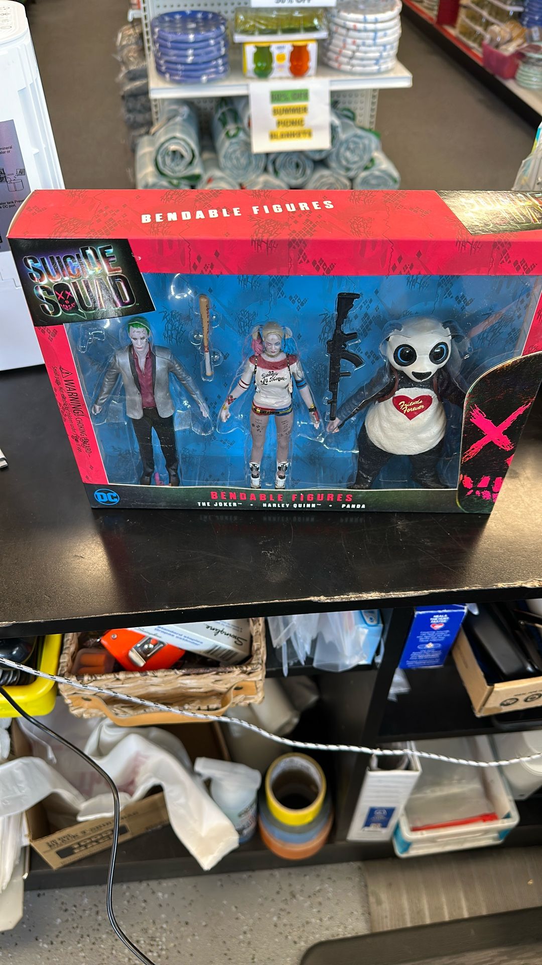 Suicide Squad Bendable Action Figure Boxed Set