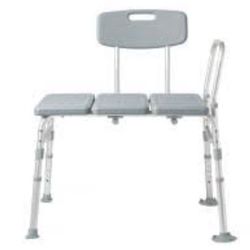 Transfer Bench With Back Push Buttons