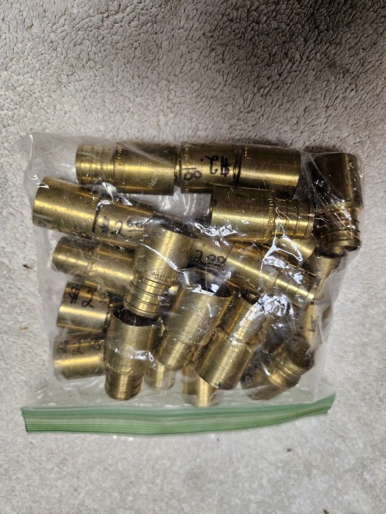 25 - 3/4" SW - 3/4" Pex