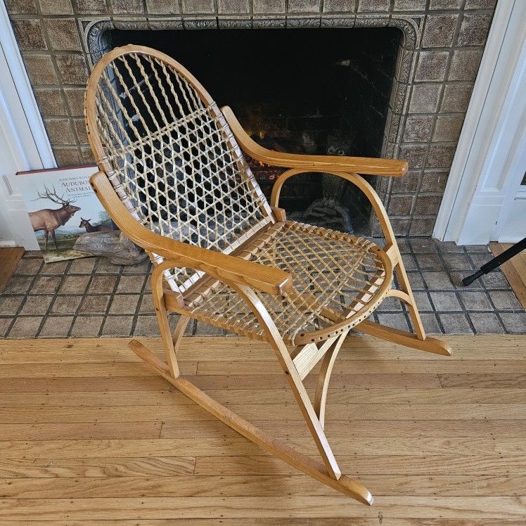 REDUCED!! Vermont Tubbs Snowshoe Rocking Chair