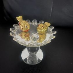 Love Birds. Gift. Gold Plated. New. 