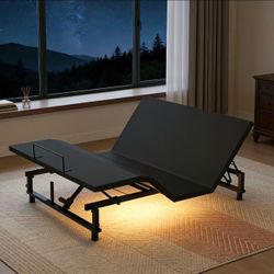 Queen sized electric bed frame - please read