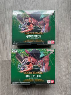 NEW One Piece TCG ‘Legacy of The Master’ OP-12 Booster Box x2