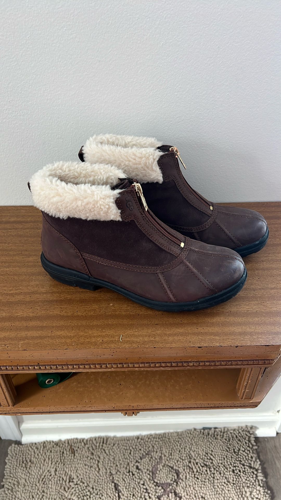 UGG Hapsburg Zip waterproof duck boots